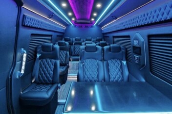 Costa Mesa Sprinter Bus Interior