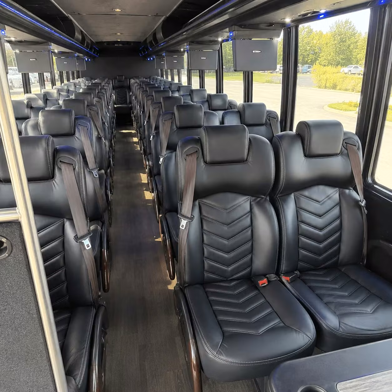30 passenger minibus inside