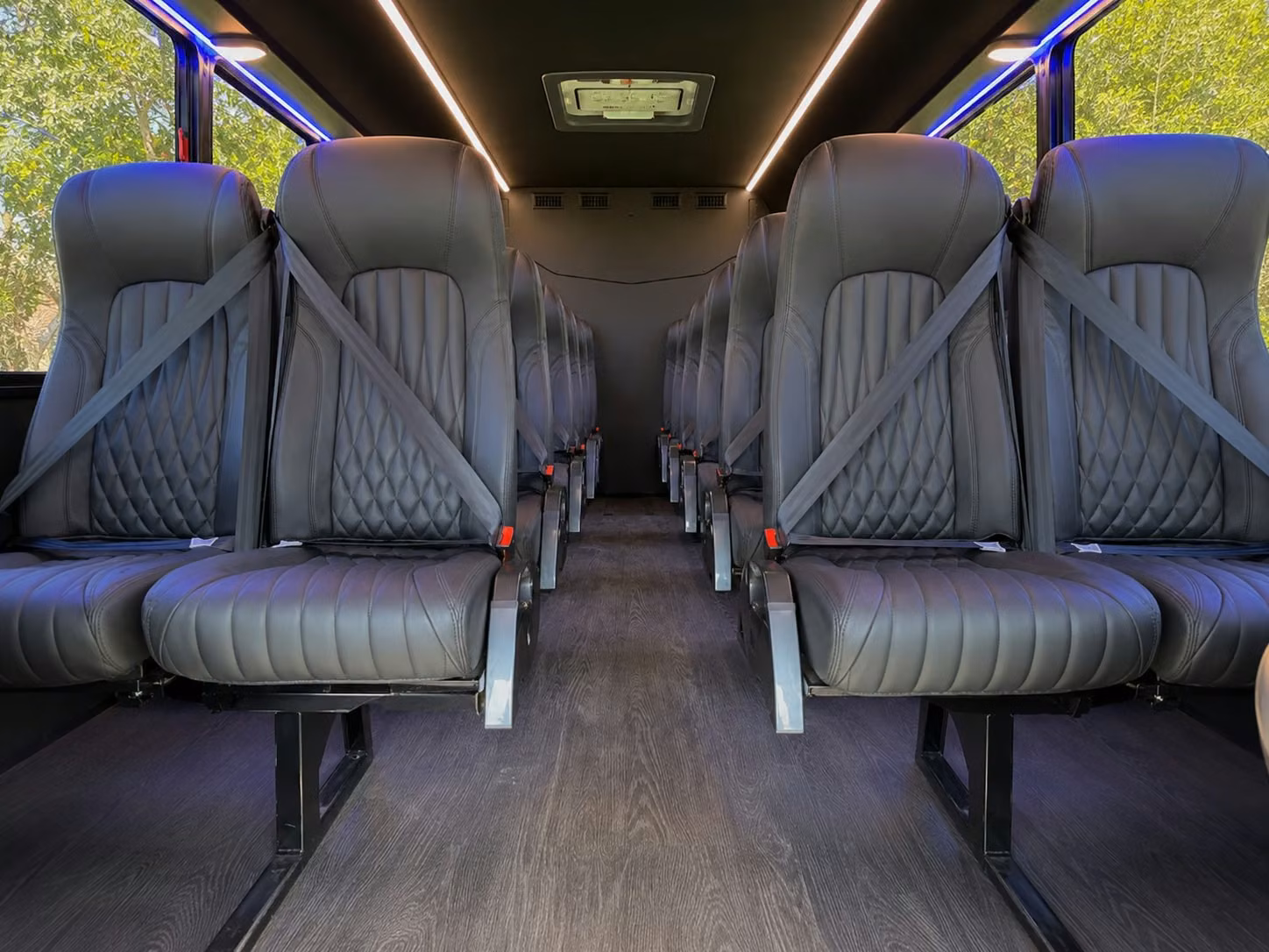 minibus rentals for bridal party transportation in costa mesa california